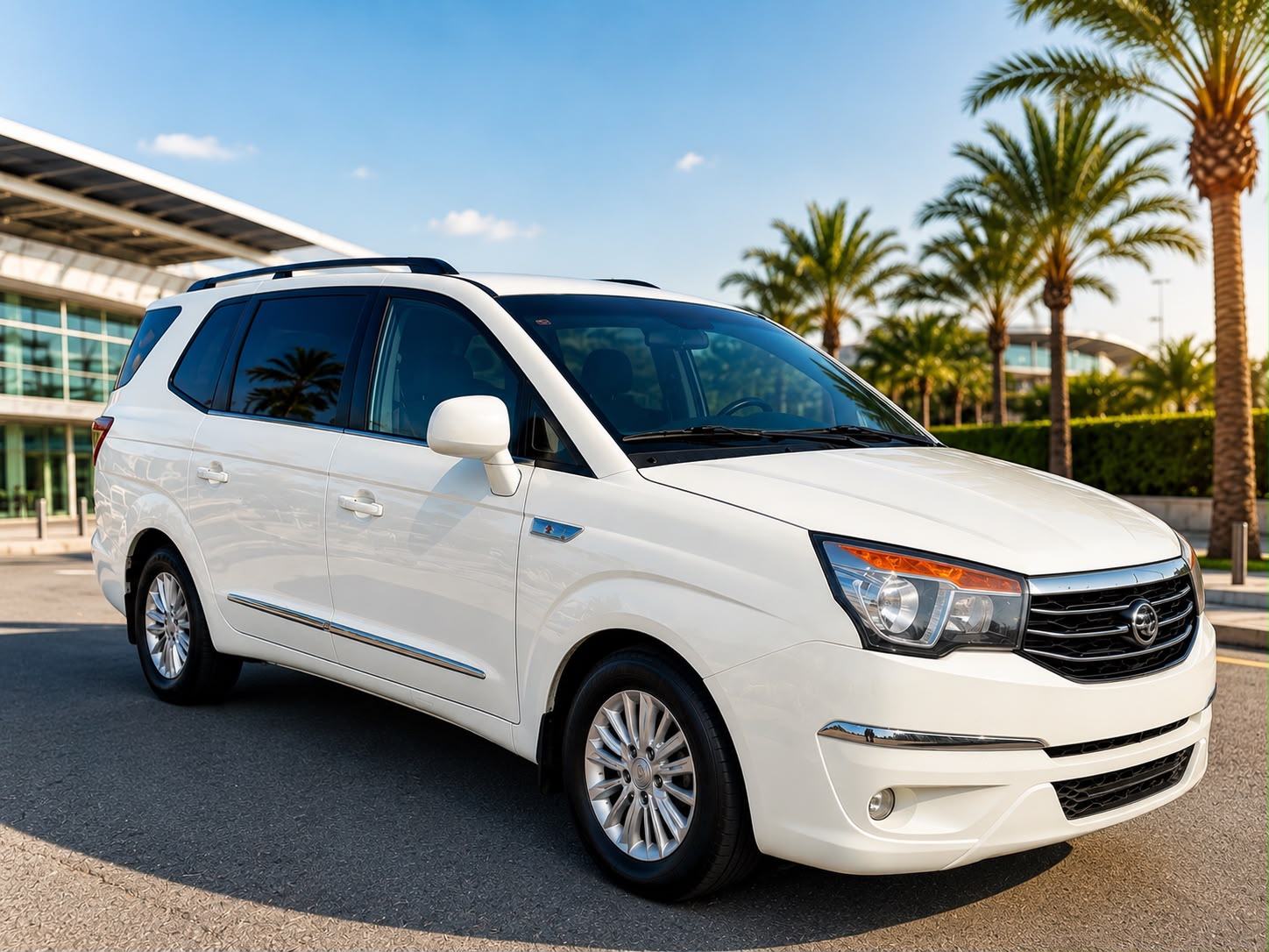 Private airport transfer vehicle in Valencia, Spain