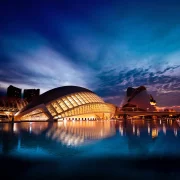 City of Arts and Sciences in Valencia at night – 3 day Valencia itinerary